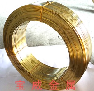 黄铜扁线也有这五彩斑斓的“外衣”